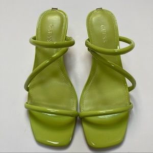 Lime Green Sandals from Guess